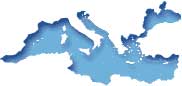 La mappa interattiva con i Paesi e tutte le tappe di Mediterraid 2011